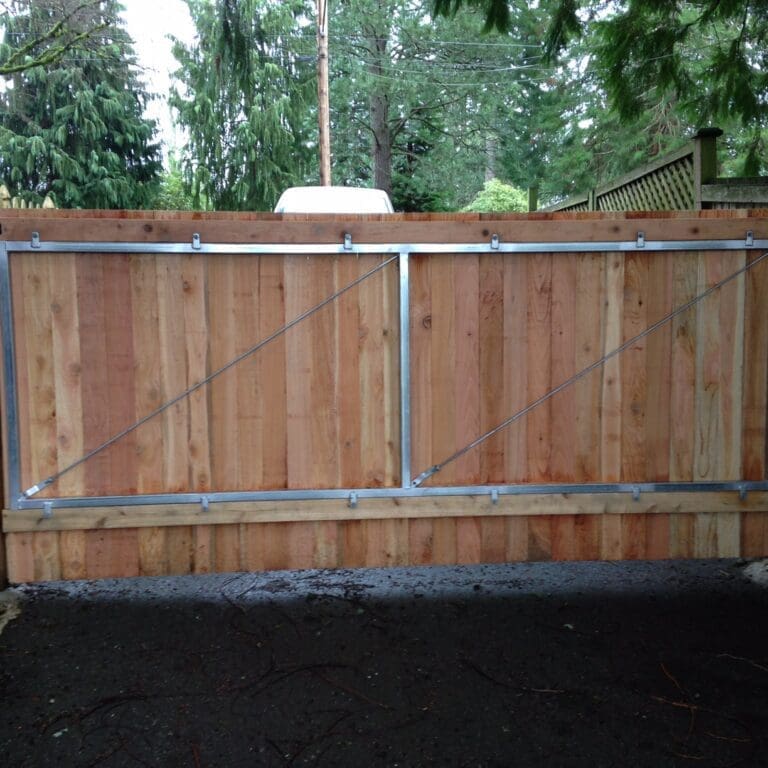 Steel Frame Gate